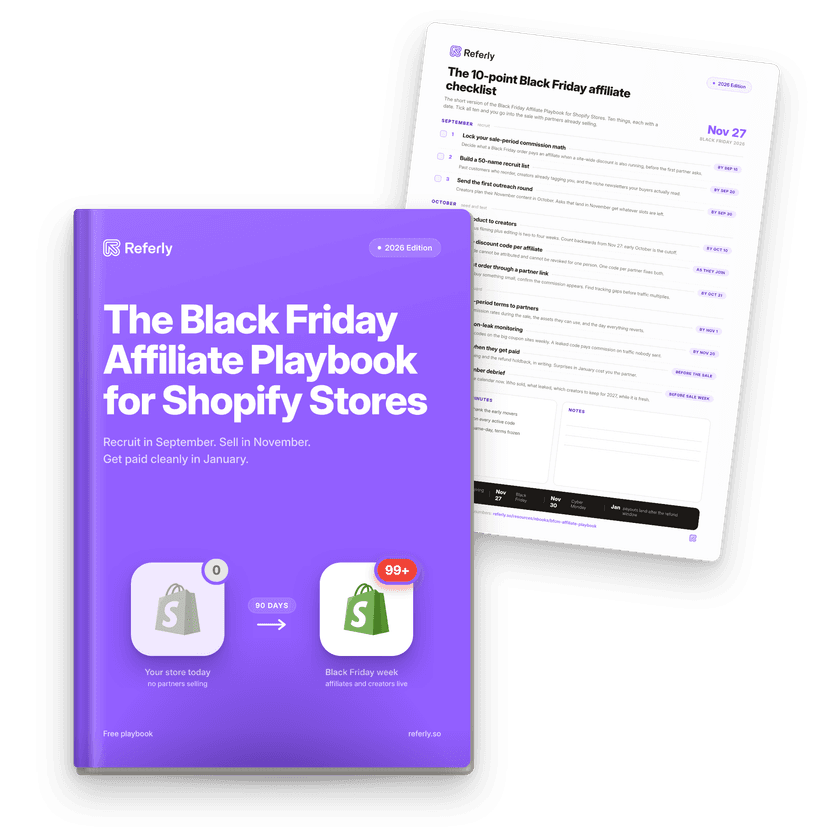 The playbook and the 10-point checklist